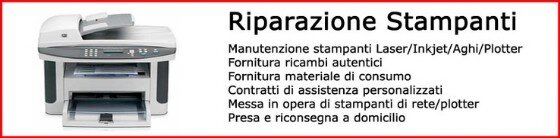 riparazione computer notebook stampante Roma 